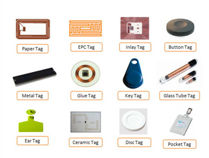 Distintos tipos de Tags RFID