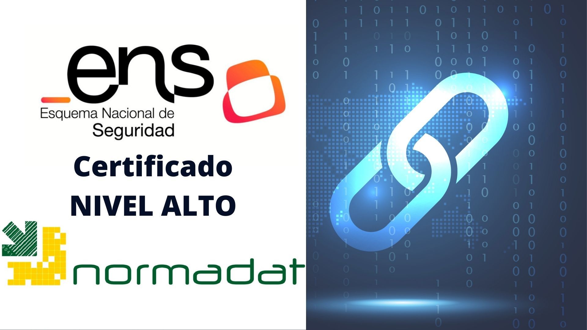 Normadat se certifica con categoría alta en el Esquema Nacional de Seguridad