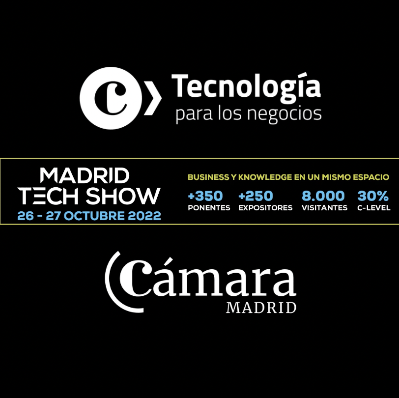 Por ser proveedor Homologado del portal TIC Negocios Madrid benefíciate de un 15% en Madrid Tech Show