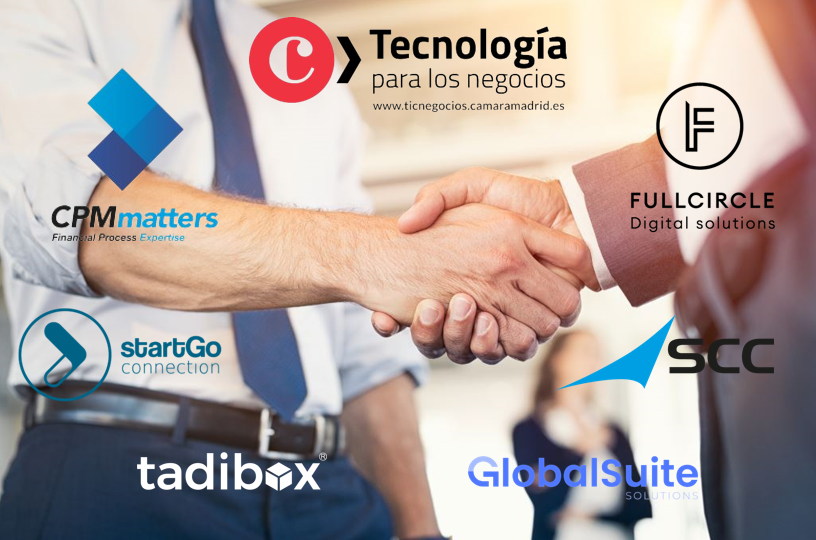 Fullcircle y CPMmatters se suman al portal de las tecnologías de Cámara Madrid y otras 4 empresas renuevan su confianza en TIC Negocios