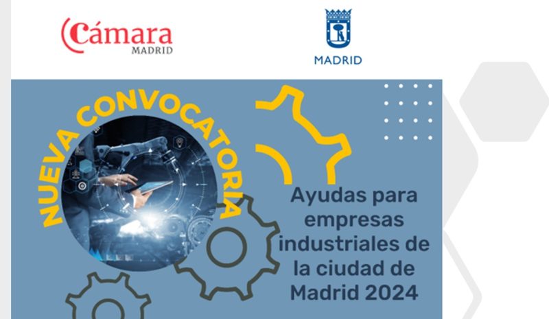 La Cámara de Madrid y el Ayuntamiento presentan la nueva convocatoria de ayudas para el impulso de las pymes industriales de la capital