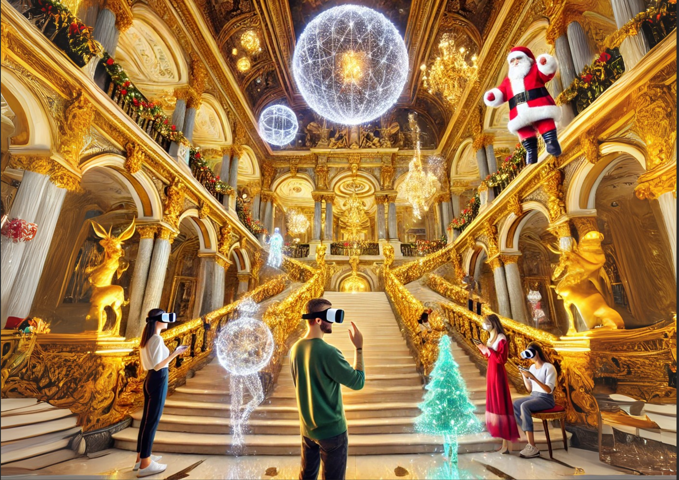 Alvearium te trae las ‘Navidades Inmersivas de Madrid’ al Palacio de Santoña: Innovación Tecnológica al Servicio del Comercio y la Hostelería Madrileña