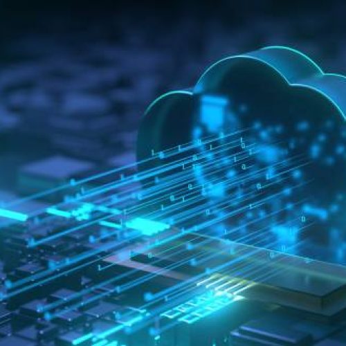 Cloud Computing Backup Cyber Security Fingerprint Identity Encryption Technology