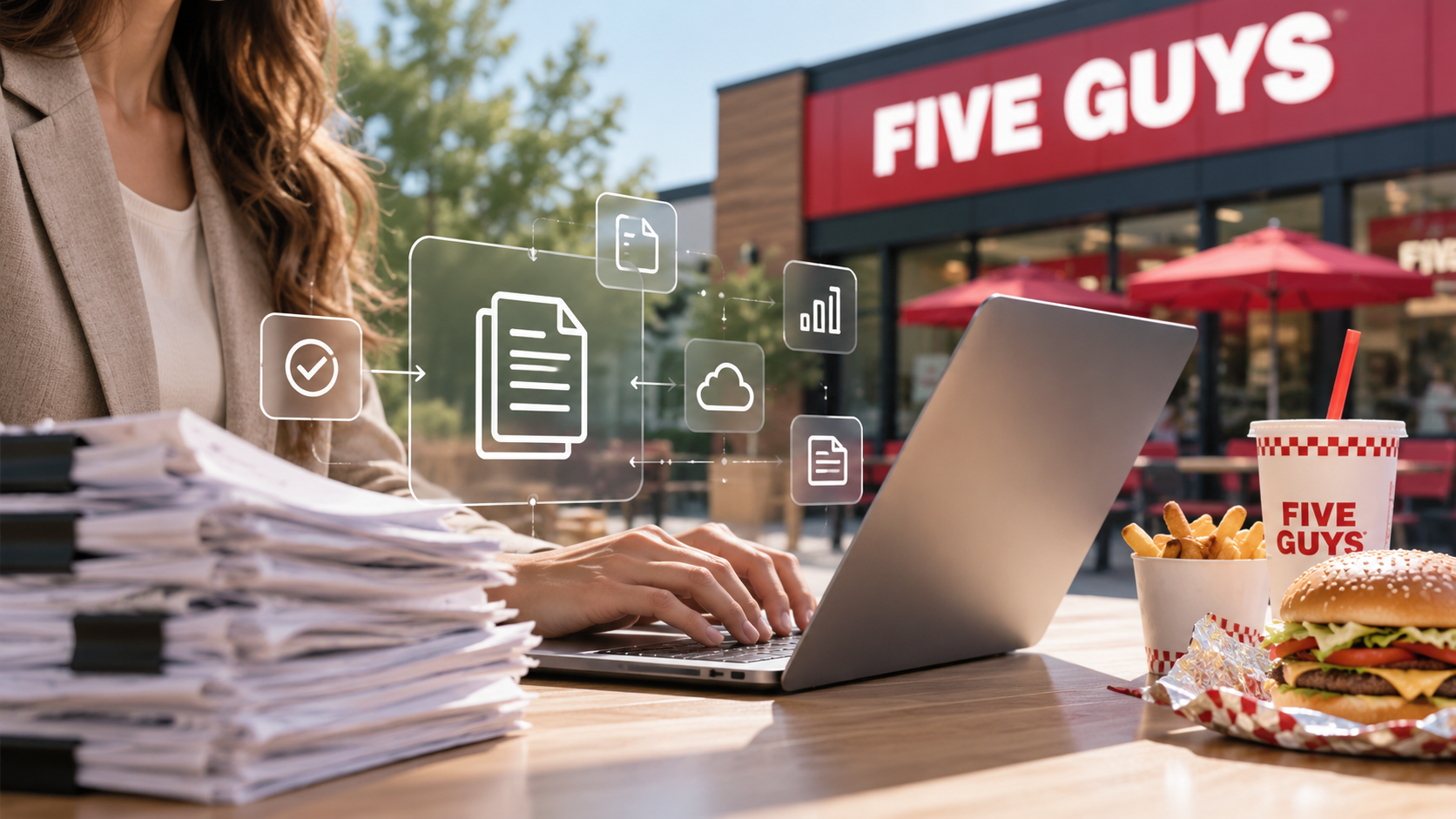Five Guys España automatiza sus cuentas a pagar con Yooz