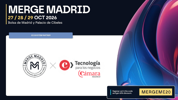 TIC Negocios se suma como partner a MERGE Madrid 2026